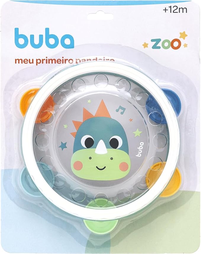 Zoo Dino Tambourine