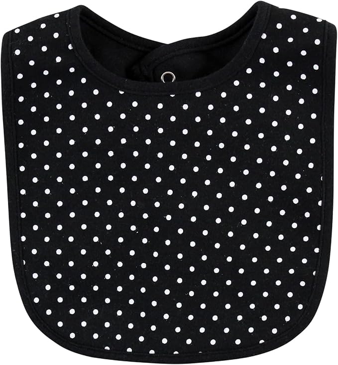 Hudson Baby Unisex Baby Cotton Bib and Headband Set
