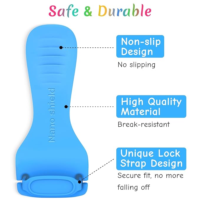 Buckle Release Tool, Easy Unbuckle Tool Button Pusher for Older Kids, Seniors, Long Nails, Quickly Unbuckle Your Kids in School Drop-Offs and Travel, Fits 5 Point Harness & All Button Buckles