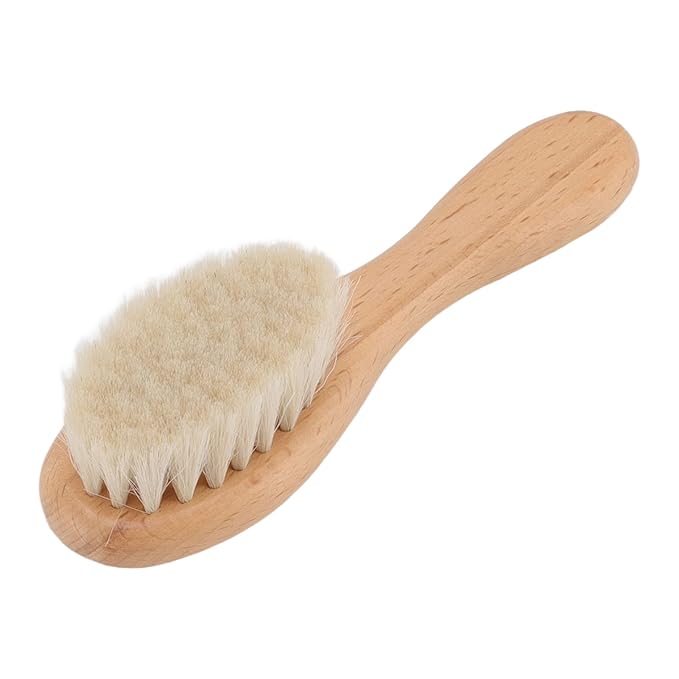 Baby Brush, Baby Brush And Comb Set Baby Brush And Comb Set Multifunction Baby Brush And Comb Set Newborn Composite Wood And Wool Baby Men Hair Baby Bath
