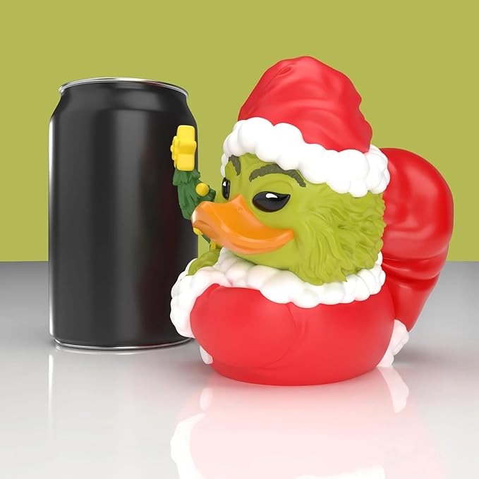 TUBBZ First Edition: The Grinch - Santa Outfit Grinch Cosplaying Rubber Duck Vinyl Figure