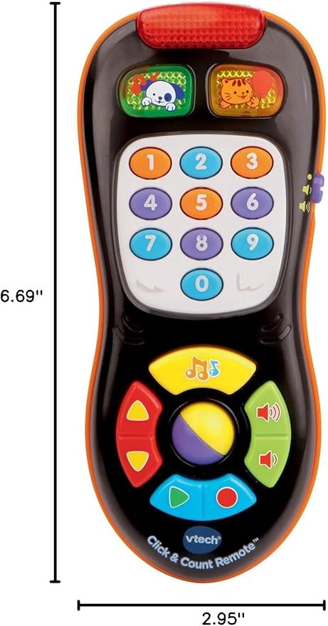 VTech Click and Count Remote, Black