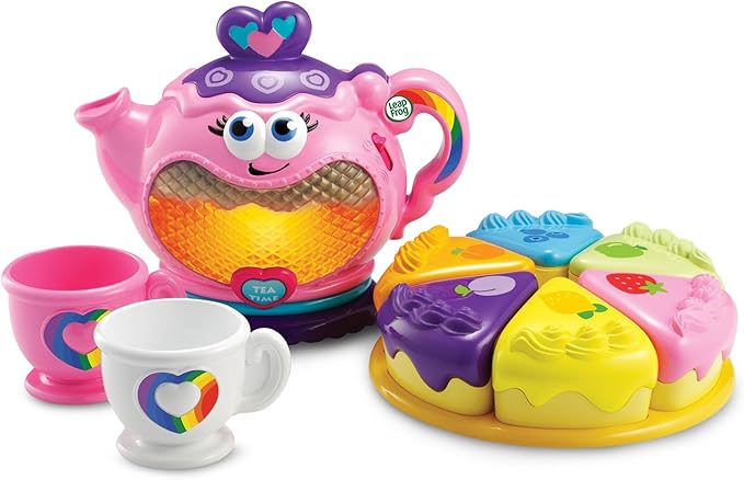 LeapFrog Musical Rainbow Tea Set, Pink