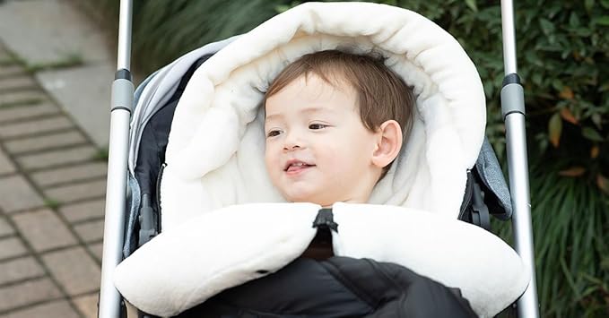 Weatherproof Winter Footmuff for Stroller Toddler, Univerisal Footmuff Infant and Toddler, Outdoor Waterproof Winter Walks Baby Stroller Bunting Bag/Sleeping Sack