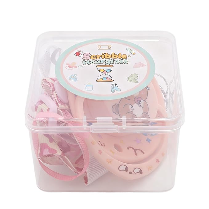 Cute Adult Size Pacifier: Big Shield Paci for Anxiety with Paci Clips Cute Aries