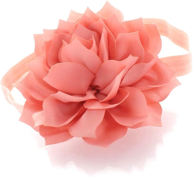 My Lello Petal Flower Headbands Baby - Girls - Toddler Stretchy Elastic Pair