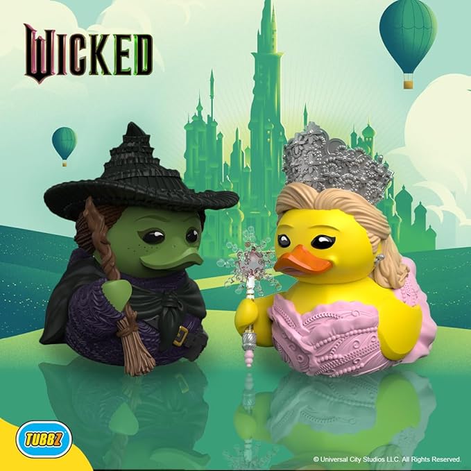 TUBBZ First Edition: Wicked - Glinda Upland Cosplaying Rubber Duck Vinyl Figure