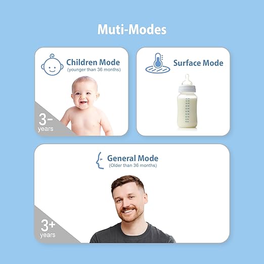 Uright Infrared Non Contact Forehead Thermometer, Made in Taiwan, No Touch Digital Thermometer for Adult, Baby and Children