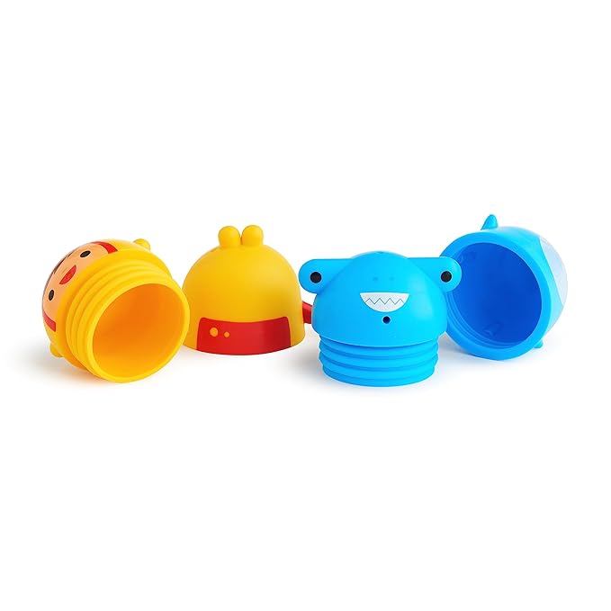 Munchkin® CleanSqueeze™ Mold Free Baby and Toddler Bath Toy Squirts, 4 Piece Set