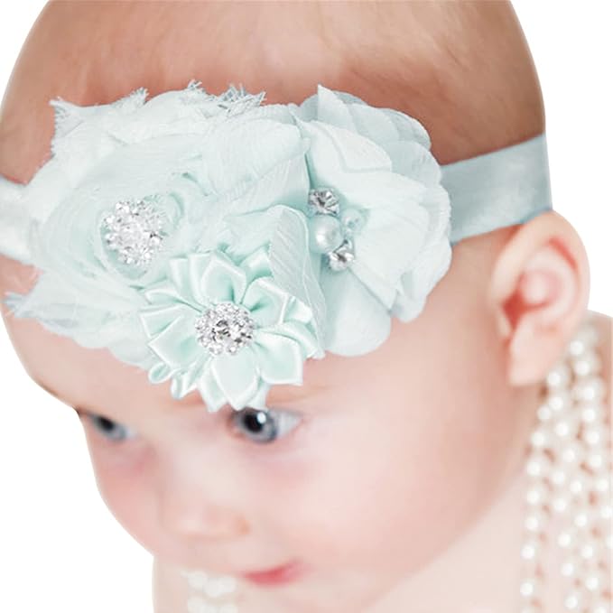 Baby Girl Headbands with Bows.(FD88) (Red,Black,Orange)