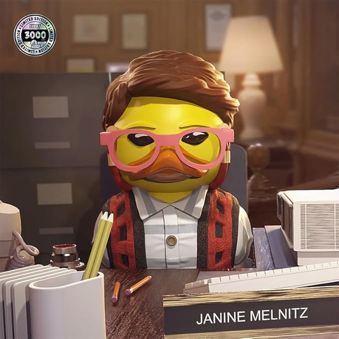 TUBBZ First Edition: Ghostbusters - Janine Melnitz Cosplaying Rubber Duck Vinyl Figure