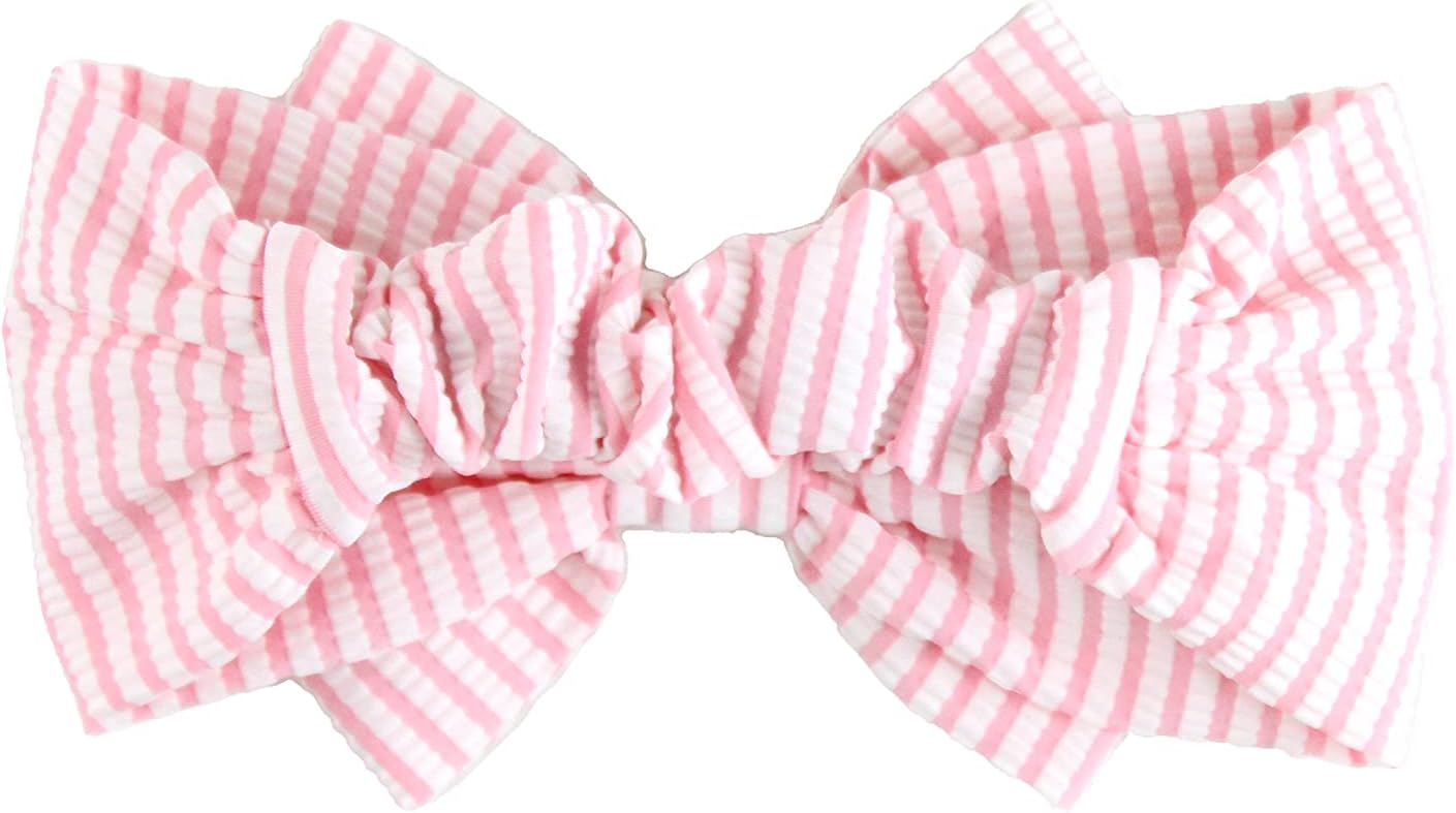 RuffleButts® Girls Swim Bow Headband
