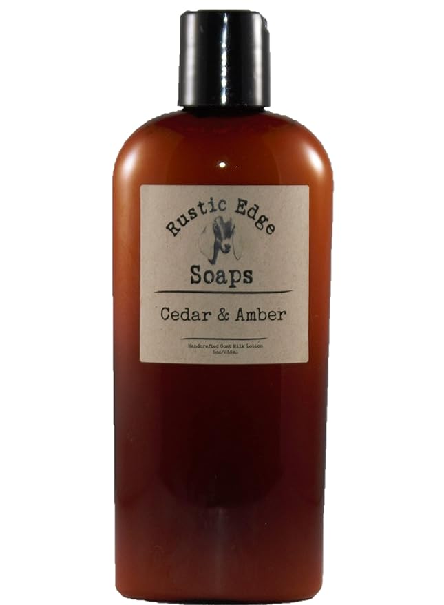 All Natural Cedar & Amber Goat Milk Lotion
