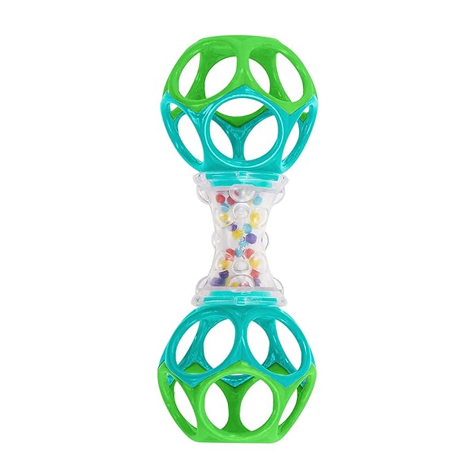 Bright Starts Oball Shaker Rattle | Newborn+ | Pack of 2