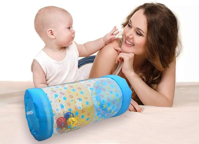 Fidget Toys Baby Crawling Fitness Toys Exercise Your Baby's Hearing and Touch Exercise Your Baby's Muscles and Coordination Baby Toys for 6 Months 1 2 3 Year olds (Blue)
