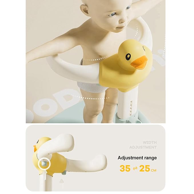 Adjustable Baby Shower Stand with Anti-Slip Base,Bath Shower Standing Support Stand,Portable Bath Helper Bath Support for Infants Portable Bath Helper for Baby 8-24 Months (PinkA)