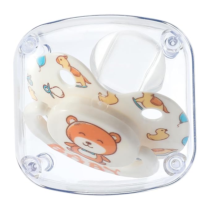 Adult Pacifier Age Regression Stuff: Cute Big Size Silicone Binky for Adults - Large Shield Pici for Sleep
