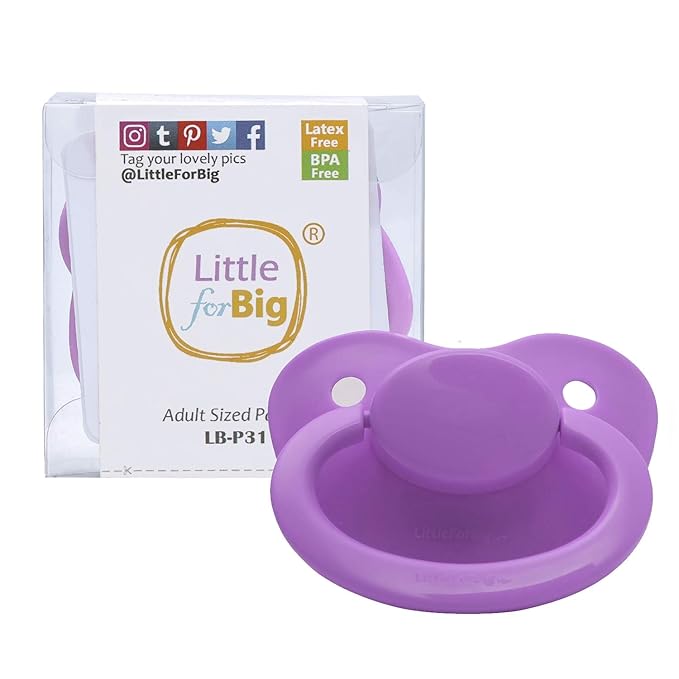 LittleForBig BigShield Generation-1 Pacifier Lightpurple