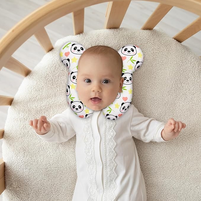 Baby Neck Pillow - Upgraded Baby Support Travel Head Pillow, Portable Headrest for Toddlers & Children for Car Rides, Planes, Road Trips (A9)