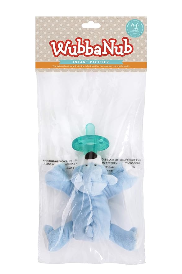 WubbaNub Infant Pacifier - Blue Bear