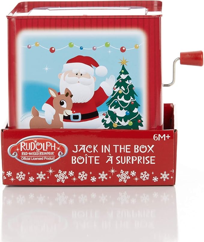 Rudolph the Red-Nosed Reindeer Jack-In-The-Box