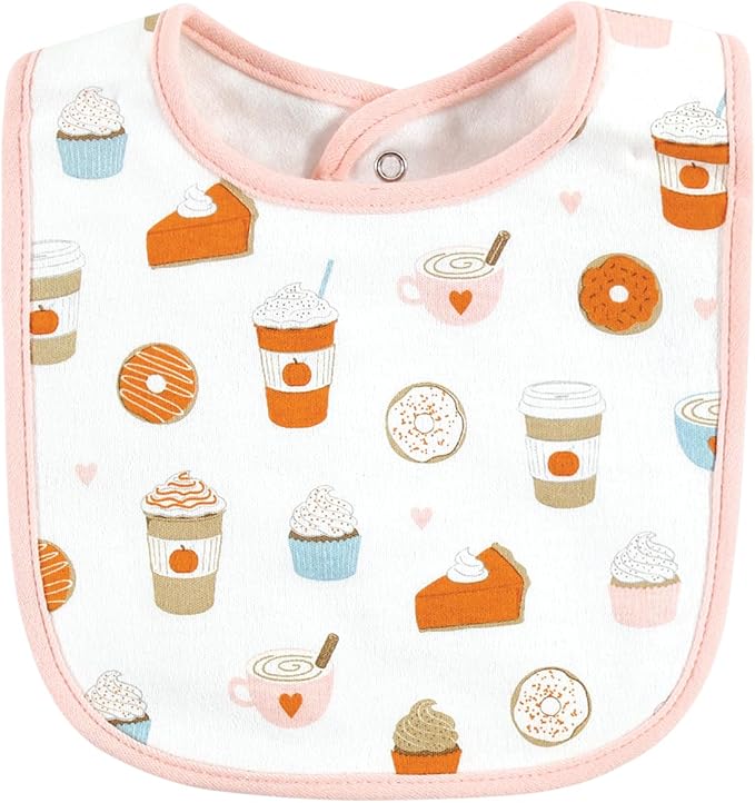 Hudson Baby Unisex Baby Cotton Bib and Headband Set