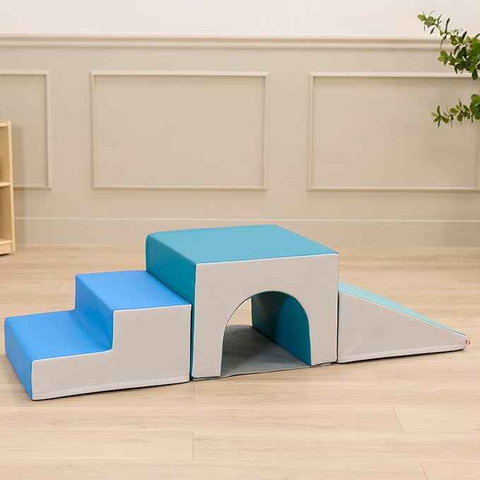 Step 'n' Slide Tunnel Climber, Indoor Playset, Contemporary, 3-Piece