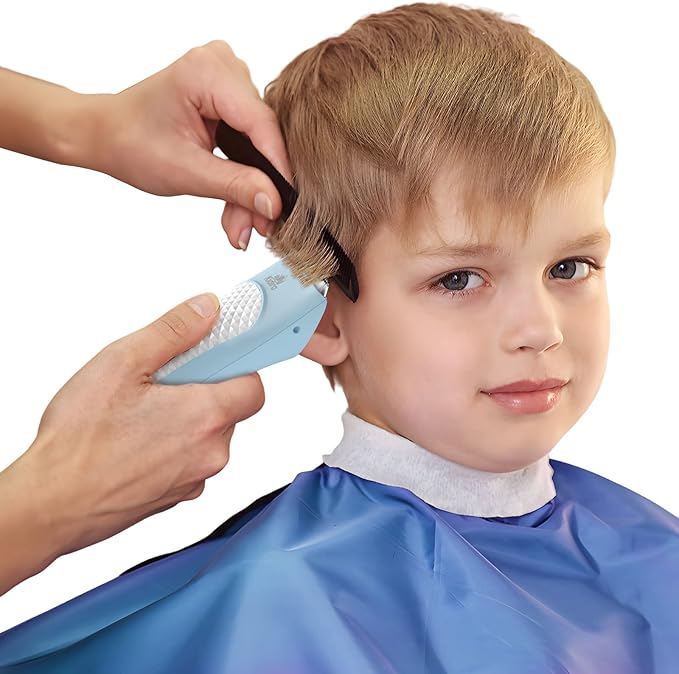 KIDIRA Baby Hair Clippers Quiet Hair Trimmer for Kids Toddler, Silent Hair Clippers for Children with Autism, Waterproof Rechargeable Cordless Ceramic Blade Haircut Kit