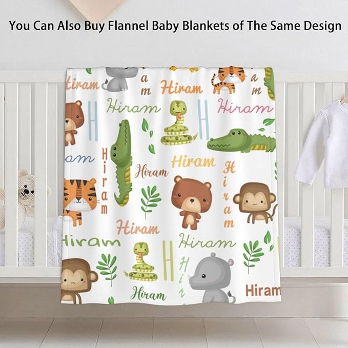 Personalized Cute Animal Baby Car Seat Canopy for Babies, Custom Baby Carseat Covers with Name, Peekaboo Opening Nursing Breastfeeding Cover, Stroller Canopies for Newborn Infant