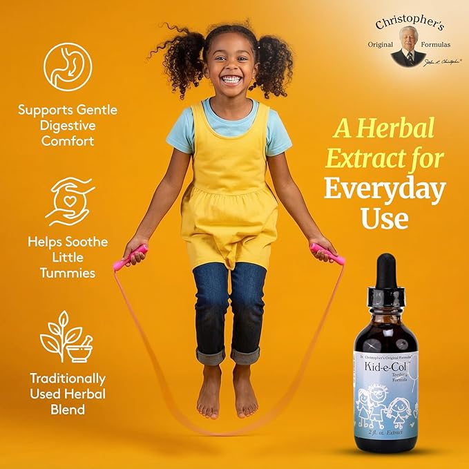 Christopher's Original Formulas Kid-e-Col Extract, Herbal Blend for Infant Colic & Teething, 2 oz Liquid