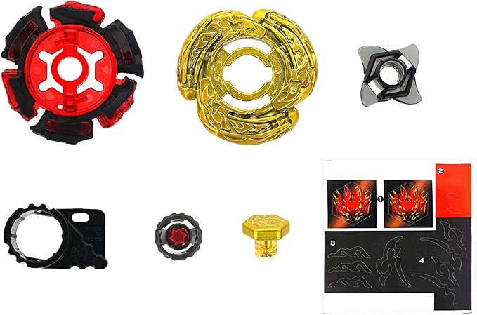 Magicmode Metal Spinning Top, Precision Anti-Gravity Spinner Top, Unique Perfect Balance Desktop Toy Gift for Kids/Adults