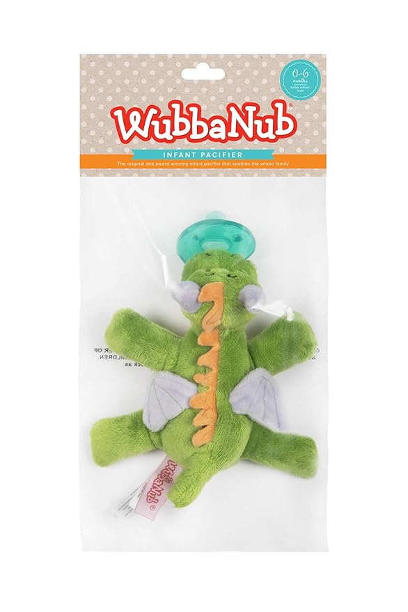 WubbaNub Infant Pacifier - Fairytale Dragon