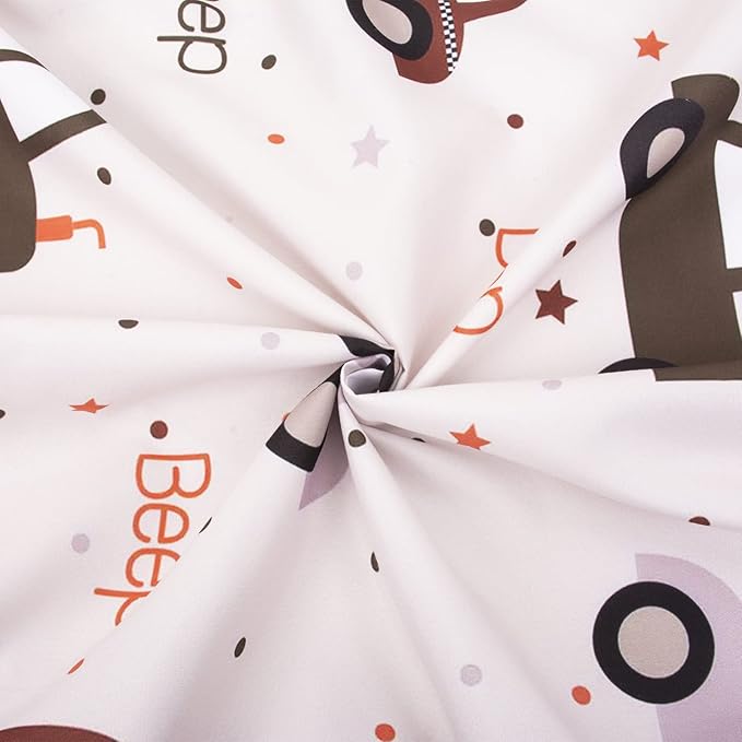 Cloele Square Playard/Playpen Fitted Sheets,Square Pack and Play Crib Sheets,Ultra Soft Polyester Car Fitted Playpen Sheet for Baby,Perfect for 36 X 36 Portable Playard Mattresses