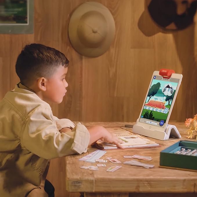 Osmo-Math Wizard and the Secrets of the Dragons for iPad-Ages 6-8/Grades 1-2-Measurement & Estimating-Curriculum-Inspired-STEM Toy Gifts for Kids,Boy&Girl-Ages 6 7 8 (Osmo Base Required)