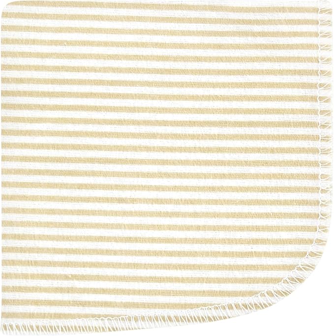 Hudson Baby Unisex Baby Flannel Cotton Washcloths, Teddy Bears 10 Pack, One Size