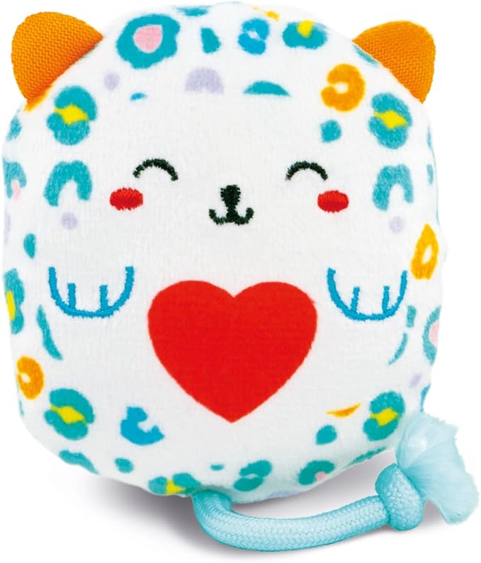 Clementoni Baby Cleo and Leo, Interactive Speaking Plush Animal with Small Puppy for Children from 6 Months and Above Activity Centre to Promote Emotional, Sensory and Cognitive