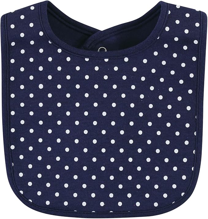 Hudson Baby Unisex Baby Cotton Bib and Headband Set