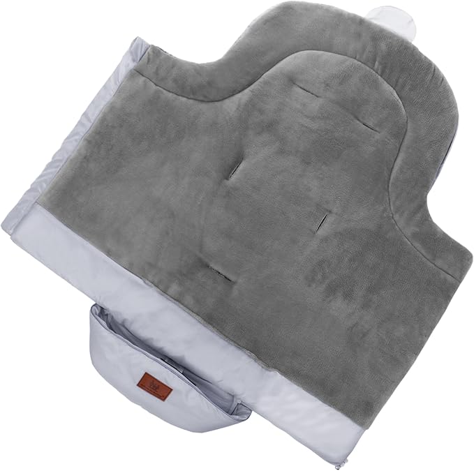 Miracle Baby Bunting Bag for Stroller, Warm Fleece Footmuff with Zippers, Convertible Infant Toddler Sleeping Bag Blanket for Boys Girls