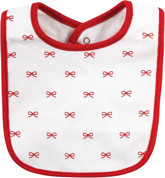 Hudson Baby Unisex Baby Cotton Bib and Headband Set