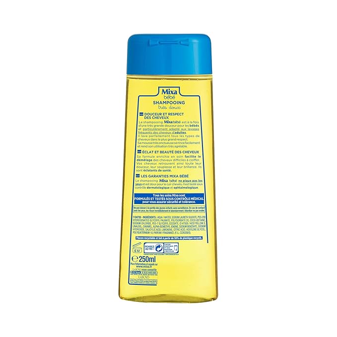 Mixa Bébé Shampooing Très Doux 250 ml