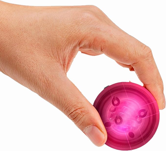 blinkee LED Impact Activated Bouncy Ball Pink