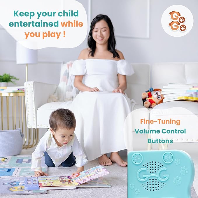 GO GO - Learning Chinese is Fun:Bilingual Chinese with English Translations, 8 Songs, 10 Sound Buttons & Volume Control, Simplified Characters & Pinyin for Kids & Toddlers