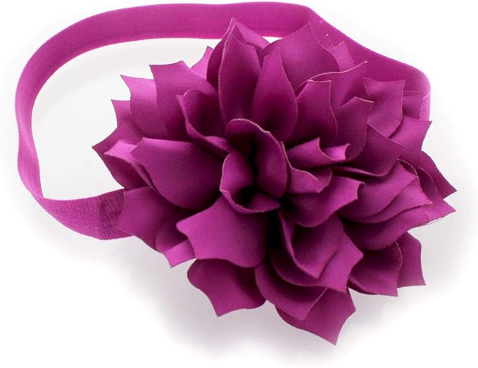 My Lello Petal Flower Headbands Baby - Girls - Toddler Stretchy Elastic Pair