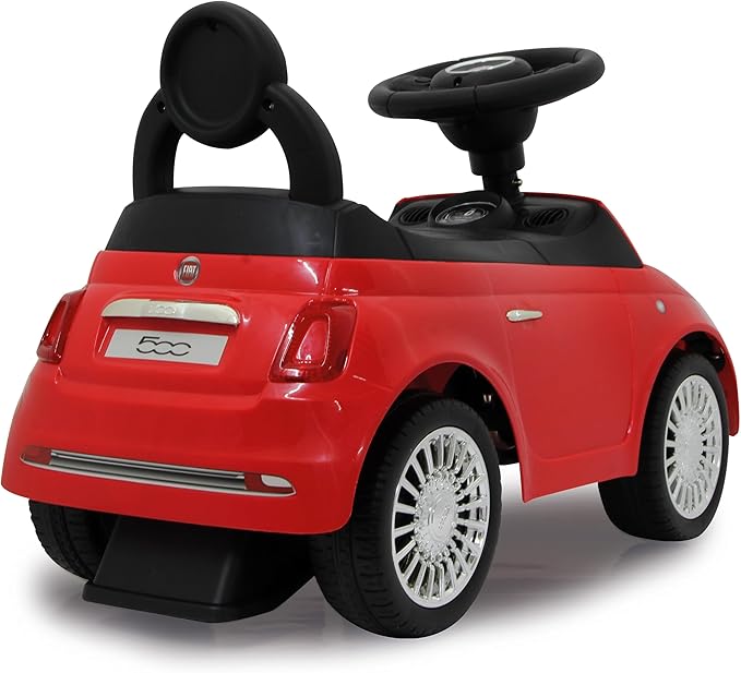 Jamara 460326 Fiat 500 Bobby Push Car, Red