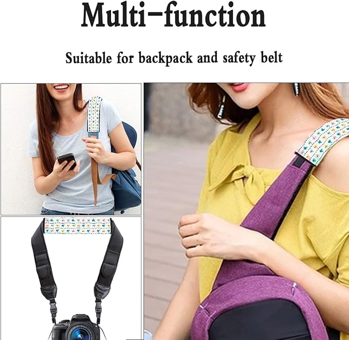 Butterflies Seatbelt Pads Colourful 4 PCS Car Interior Accessories Covers Comfortable Seat Belt Cushion for Adult Women Fabric Seat Strap Pads Shoulder Padding Universal Fit Most Cars SUV