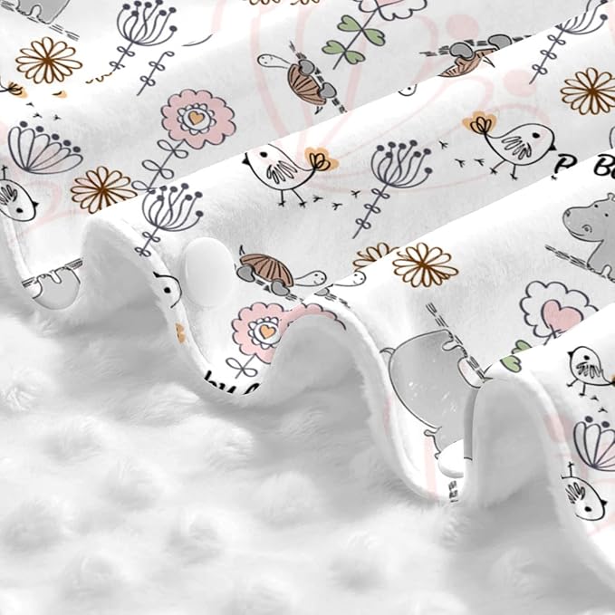 Personalized Cute Tortoise Hippo Baby Infant Car Seats Canopy for Babies with Name, Custom Car Seat Covers for Baby Boys Girls, Peekaboo Minky Nursing Breastfeeding Stroller Canopies for Newborn