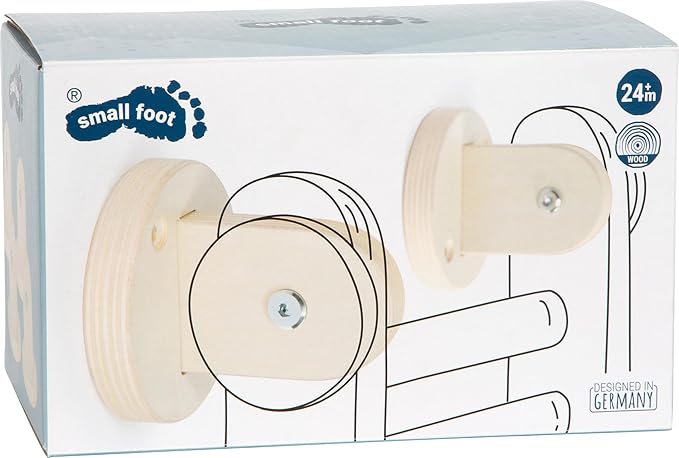 Small Foot Adapter for Espalier Adventure Wood, 4 Pieces, from 2 Years, 12485