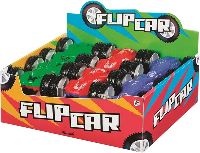 Toysmith - Double Sided Flip Car (1-Pack)