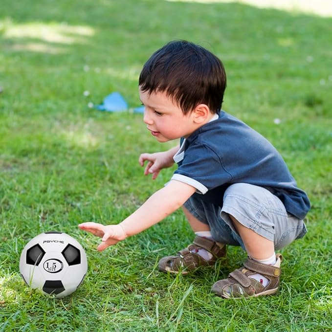 Wisdom Leaves Mini Soccer Ball for Kids/Toddlers,Small Soccer Balls Size 1.5,Baby Toy Ball for Indoor and Outdoor Play Games,Soft and Lightweight(160g)