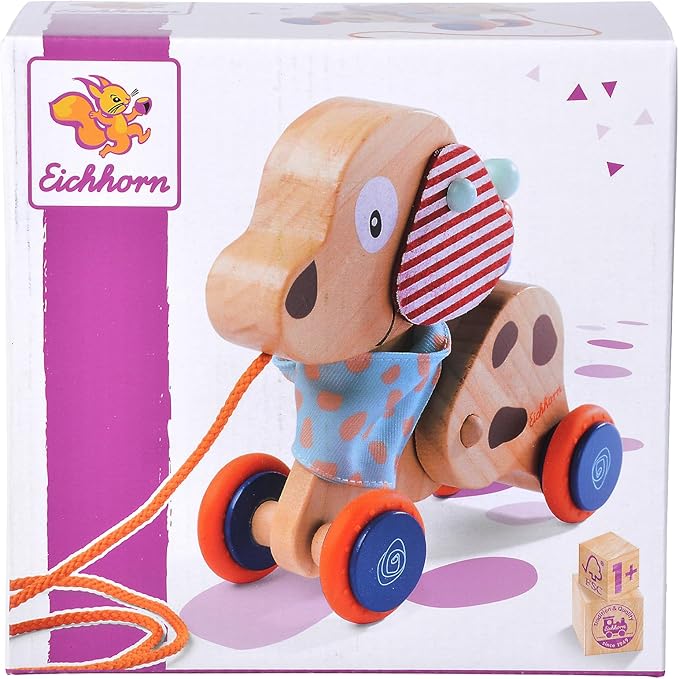 Eichhorn Nachziehtier, Hund